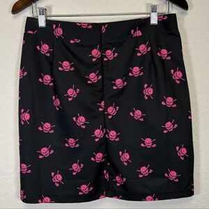 Tattoo Golf Skull Skort, Size 8